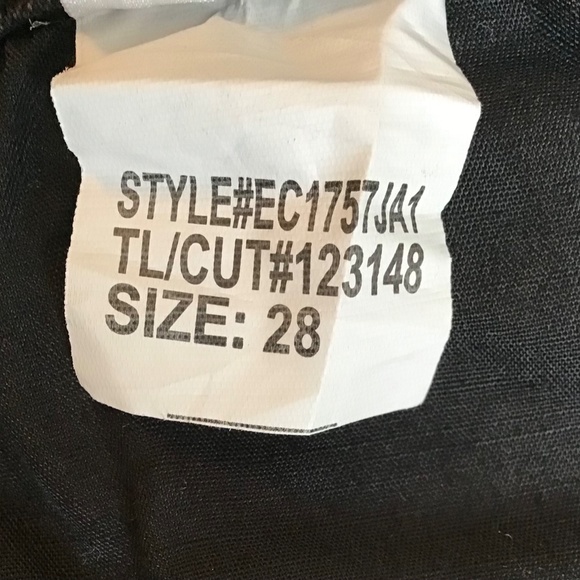 Stella BLUE high rise crop tux size STS BLue 28 - Picture 7 of 8